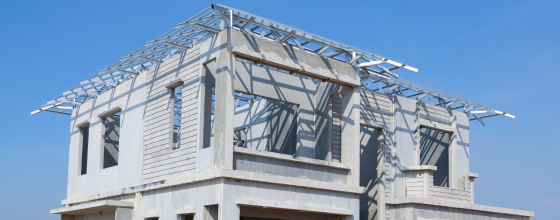 Construções residenciais de alto padrão